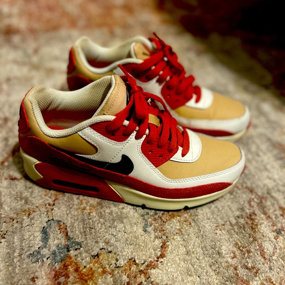 Nike Air Max sesame/red